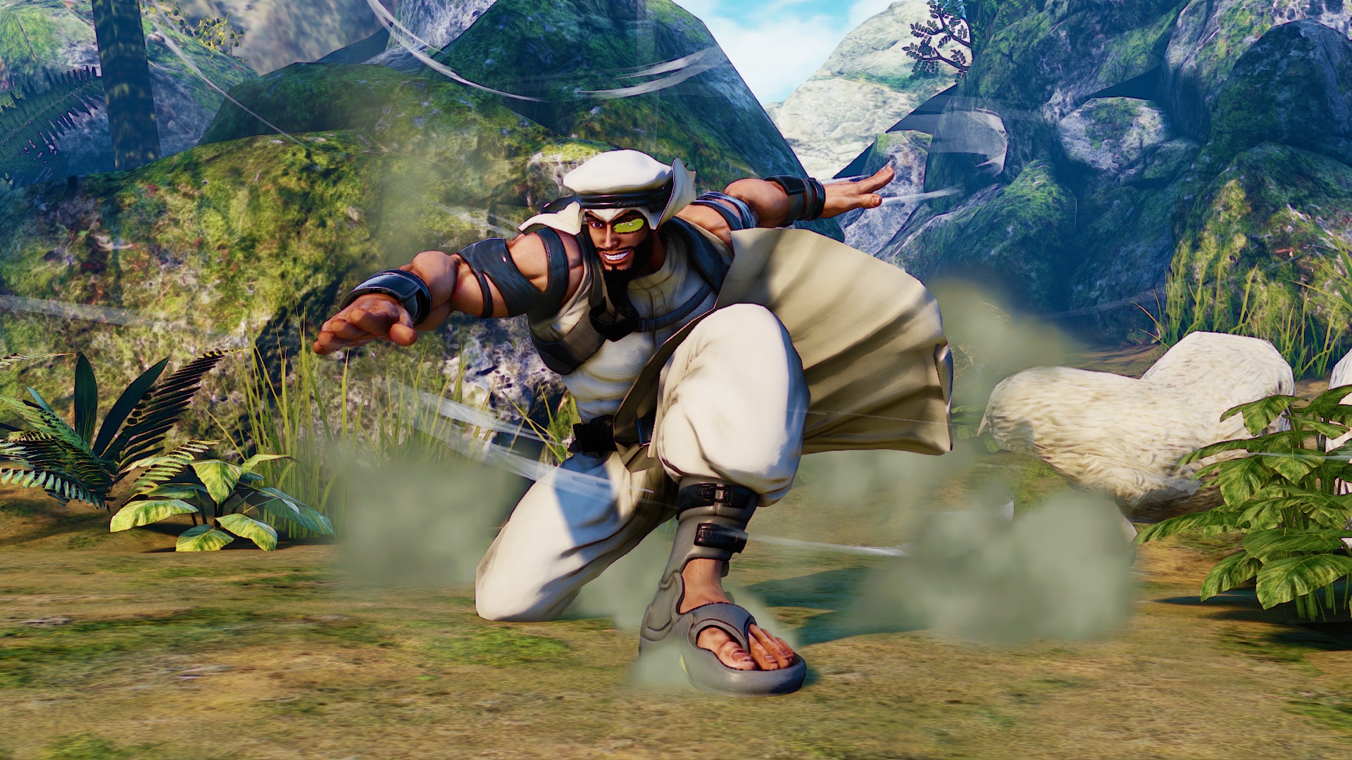 Street Fighter V : vidéo FR et images de Rashid