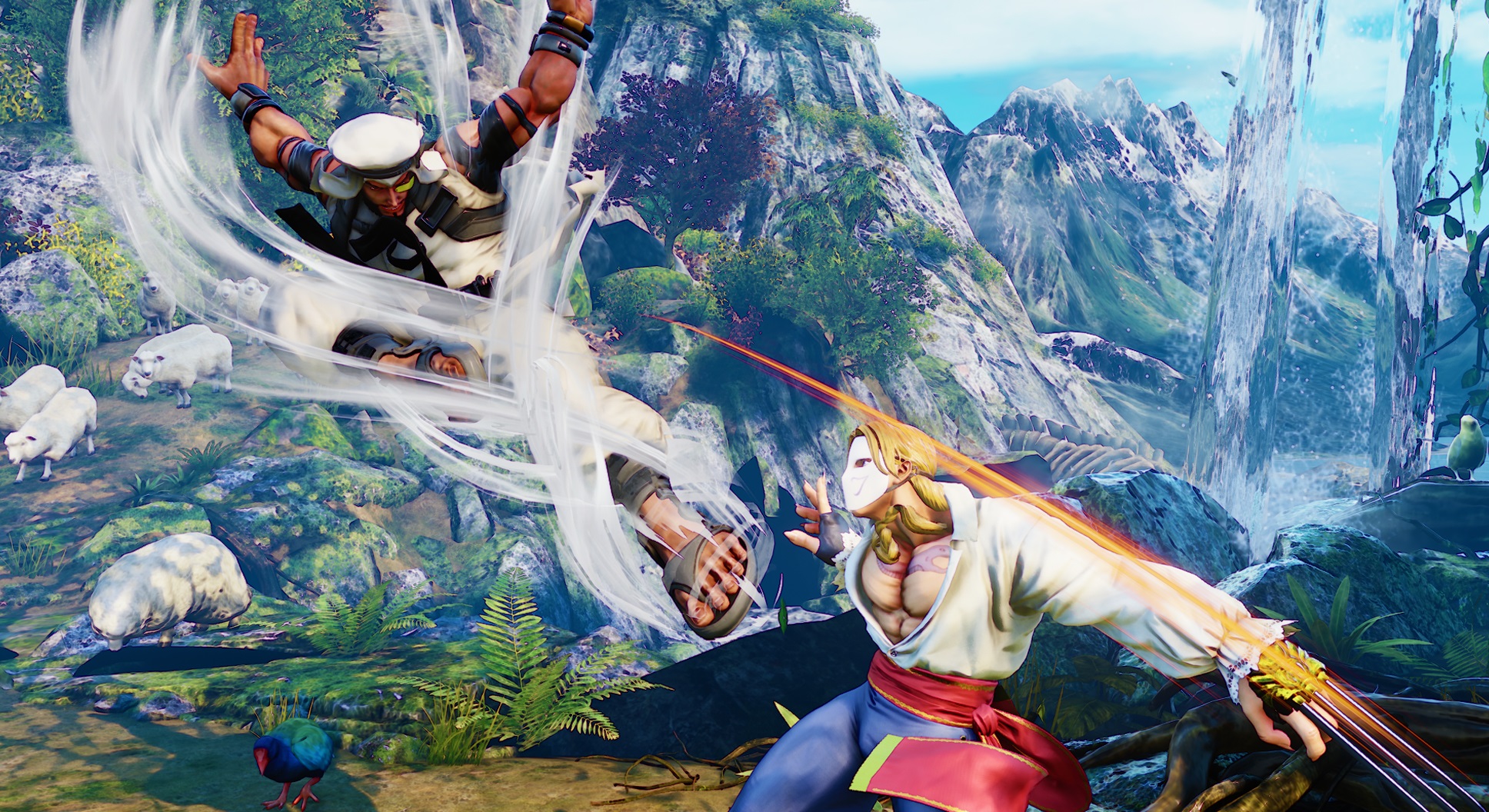 Street Fighter V : vidéo FR et images de Rashid
