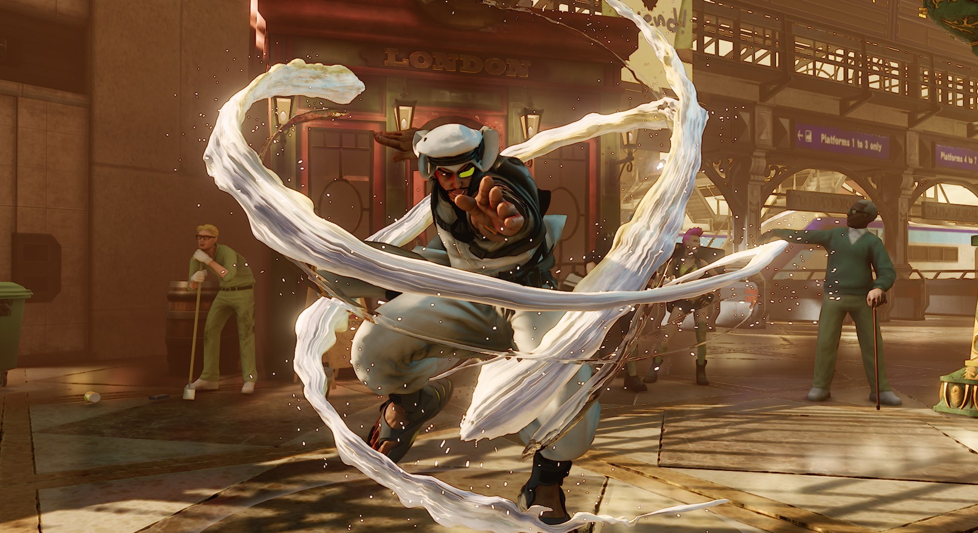 Street Fighter V : vidéo FR et images de Rashid