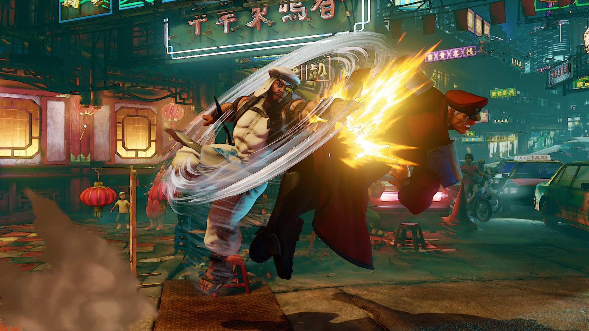 Street Fighter V : vidéo FR et images de Rashid