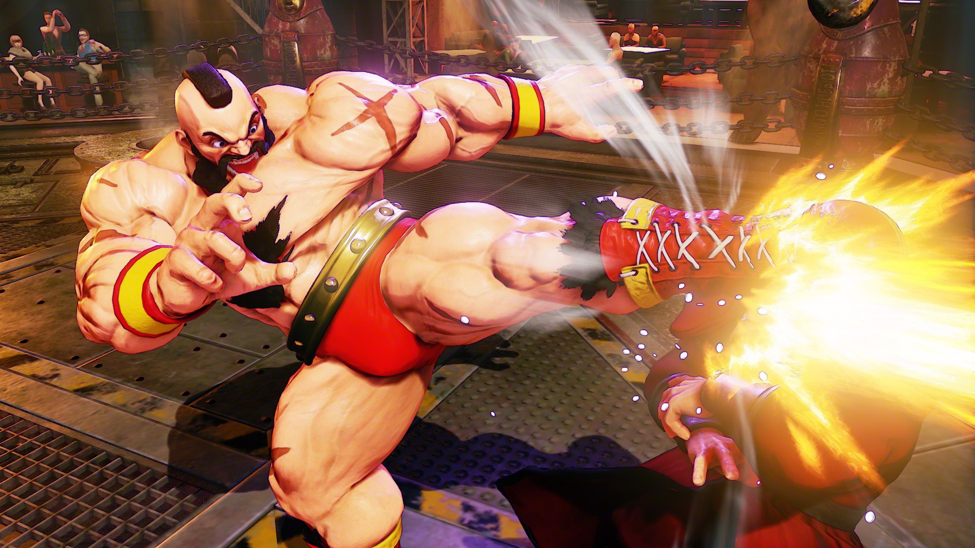 Street Fighter V : Zangief entre en jeu
