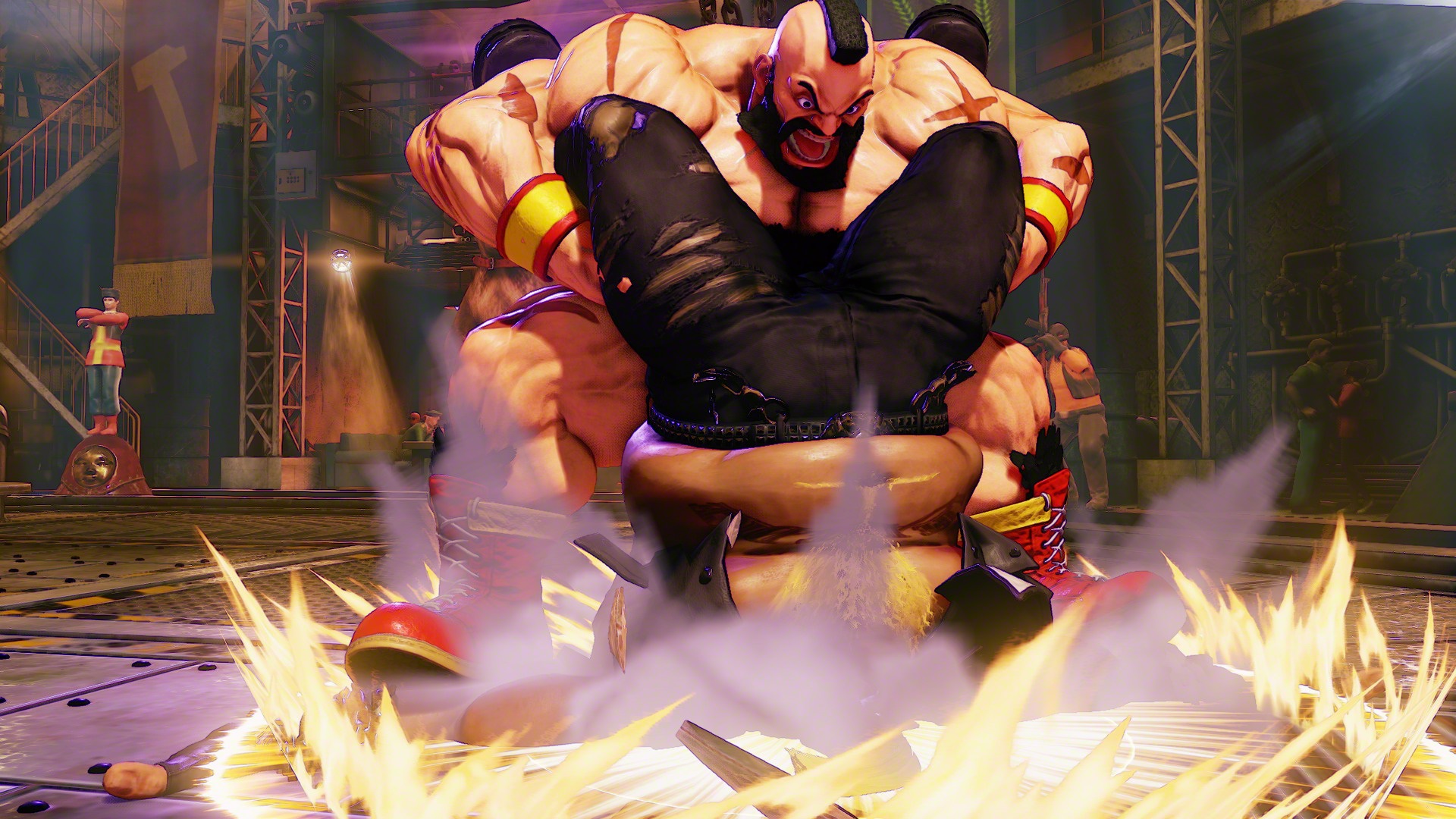 Street Fighter V : Zangief entre en jeu
