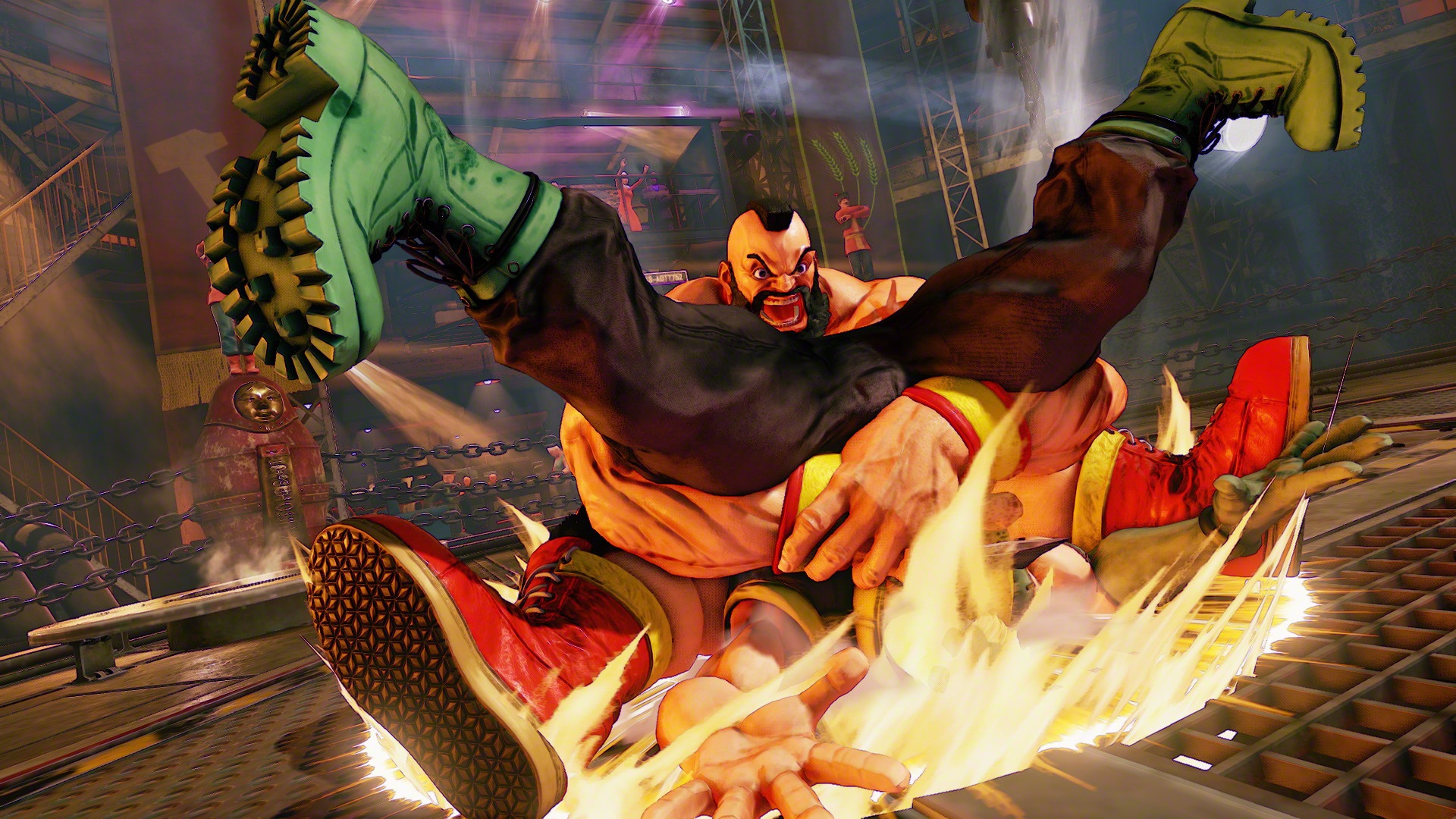Street Fighter V : Zangief entre en jeu