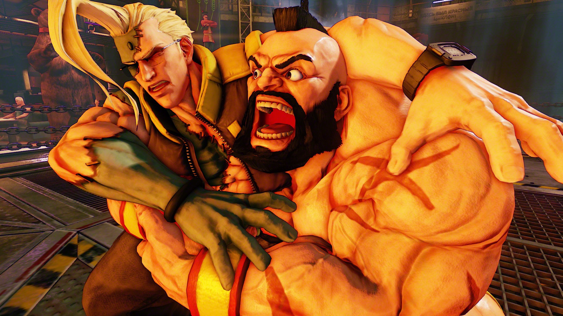Street Fighter V : Zangief entre en jeu