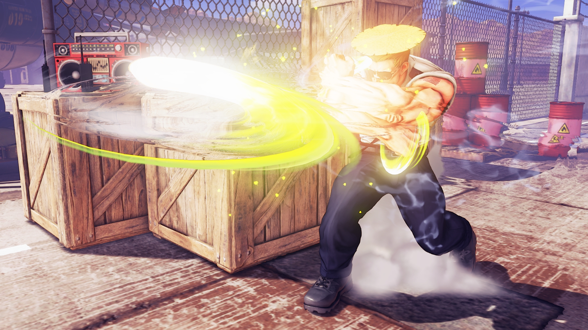 Street Fighter V : premières images de Guile
