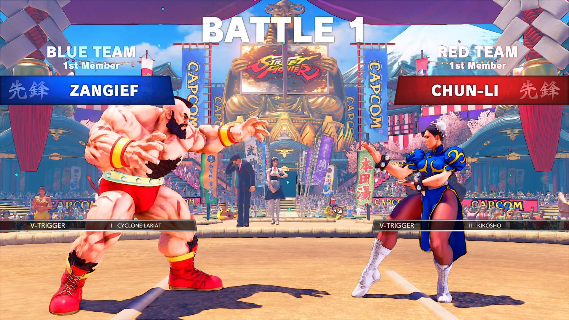 Street Fighter V : retour du mode Team Versus