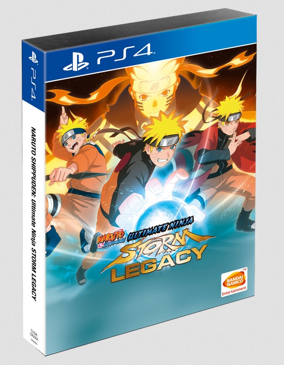 Naruto Storm : la quadrilogie en boite