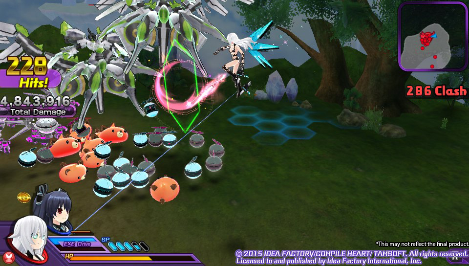 Screens Hyperdimension Neptunia U