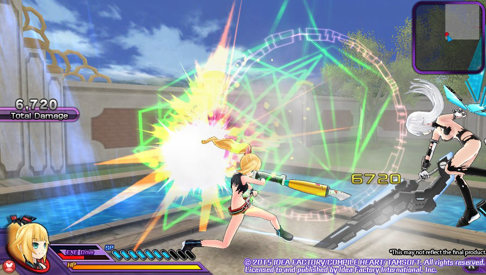 Screens Hyperdimension Neptunia U