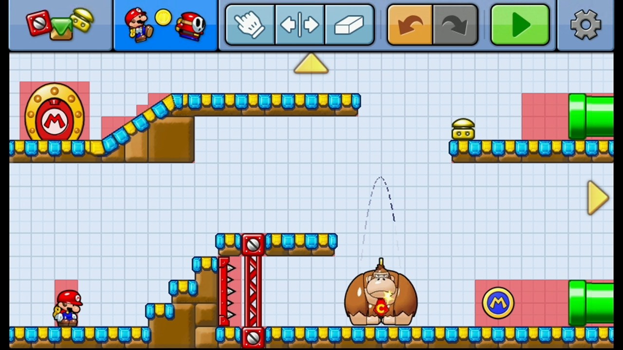 Screens Mario vs. Donkey Kong : Tipping Stars