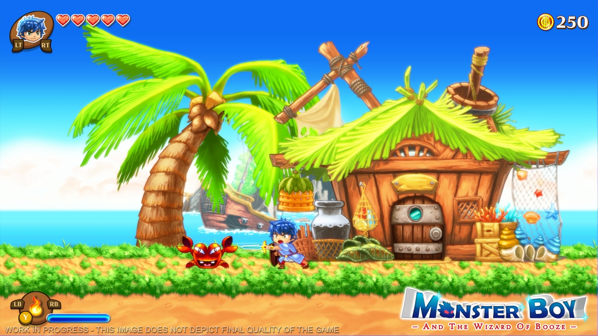 Screens Monster Boy