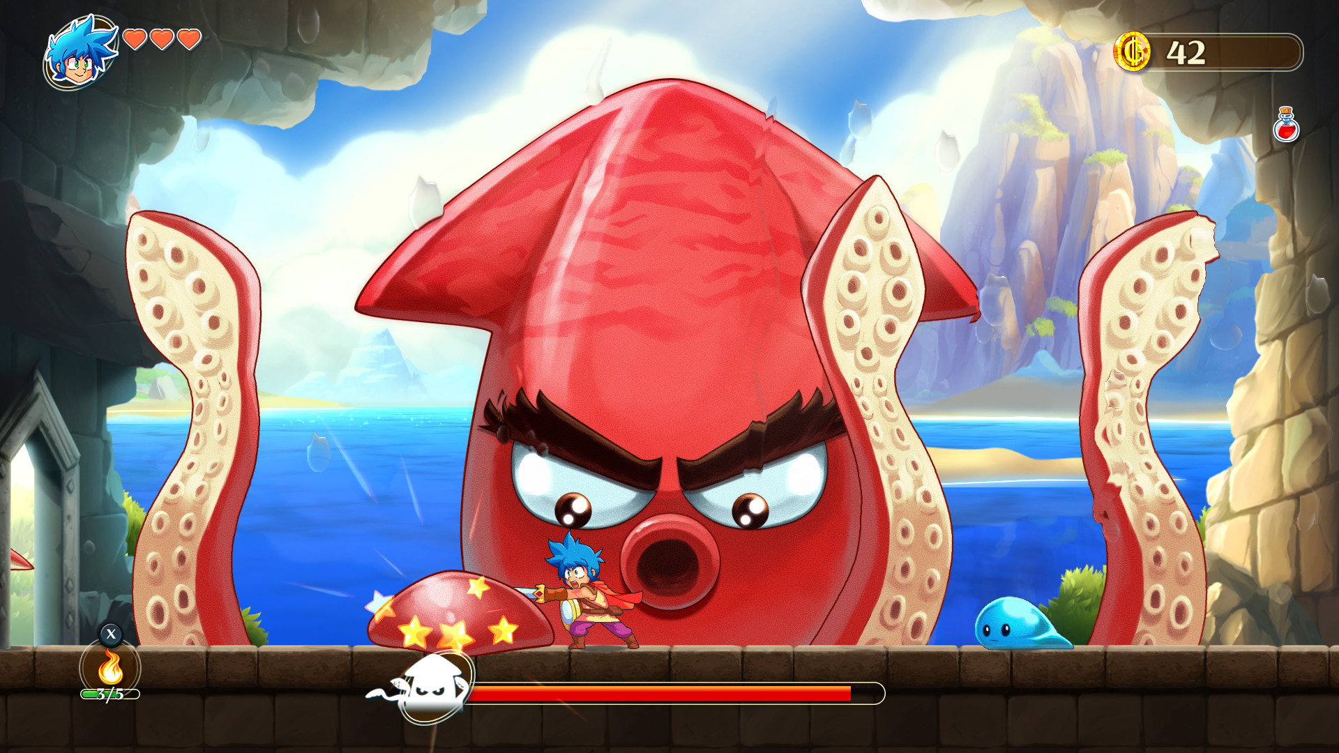 Monster Boy and the Cursed Kingdom : quelques images