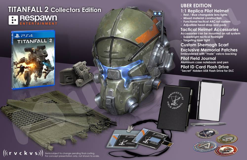 TitanFall 2 montre ses collectors