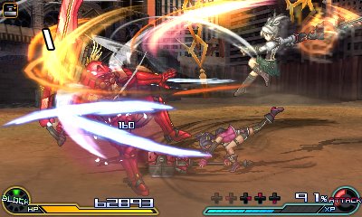 Screens Project X Zone 2