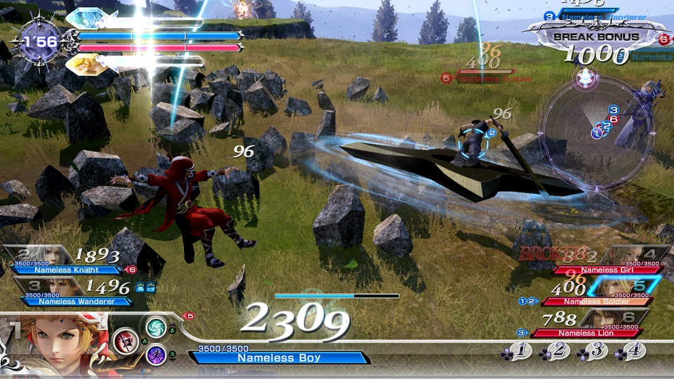 Dissidia Final Fantasy : une poignée d'images
