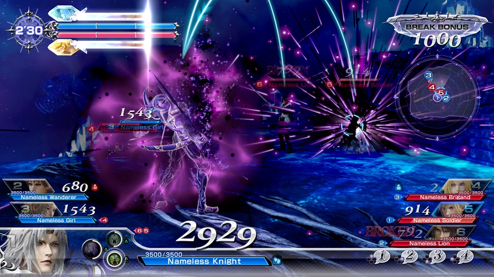 Dissidia Final Fantasy : une poignée d'images