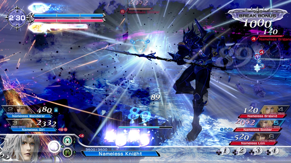 Dissidia Final Fantasy : une poignée d'images