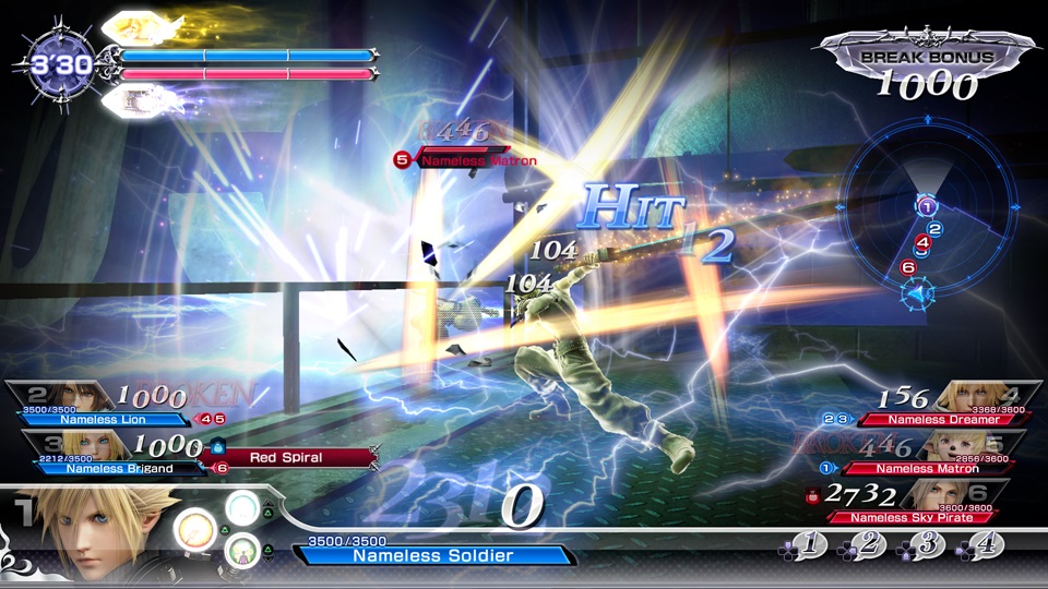 Dissidia Final Fantasy : une poignée d'images