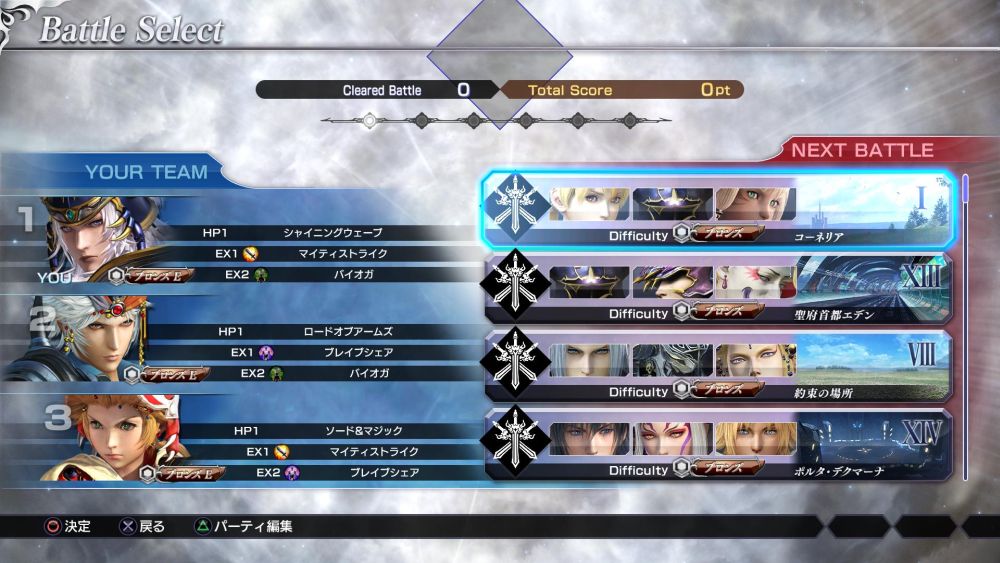 Dissidia Final Fantasy NT : la bêta aussi chez nous
