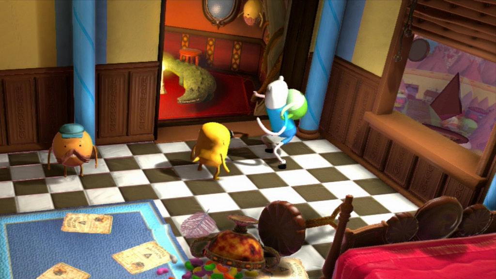 Screens Adventure Time : Finn and Jake Investigations