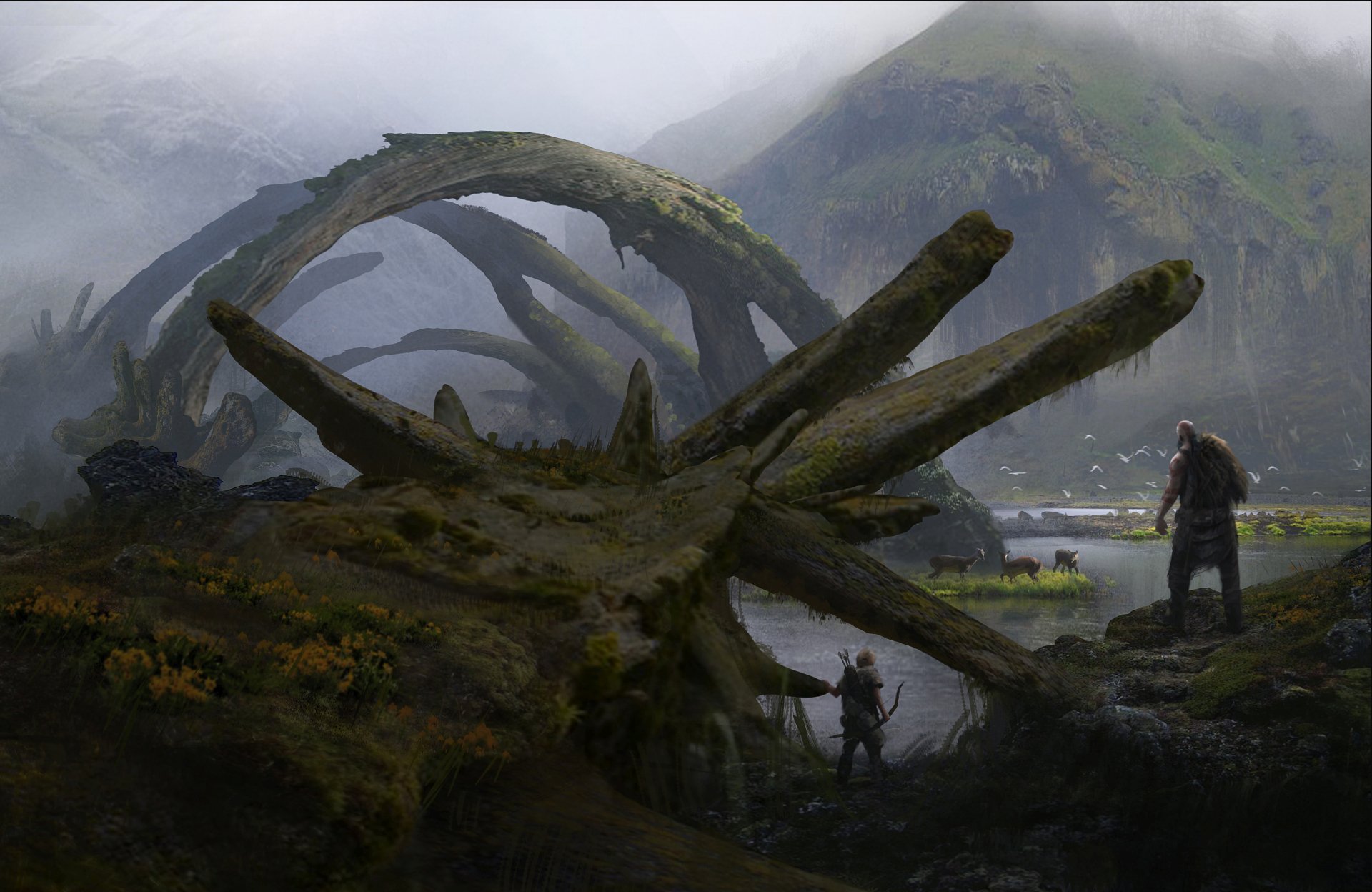 Concept-arts God of War : quatre de plus