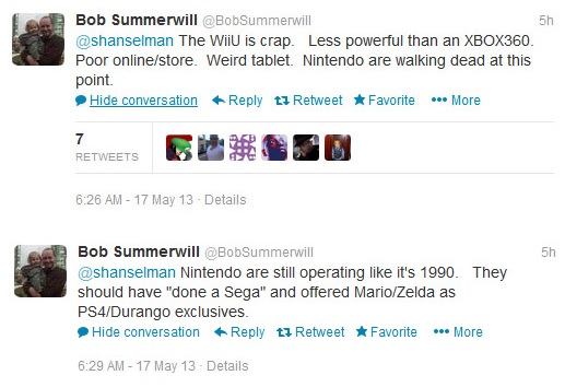 B.Summerwill (EA Sports) : la Wii U est une merde