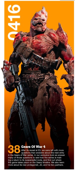 Gears of War 4 : nouvelles images (scans)
