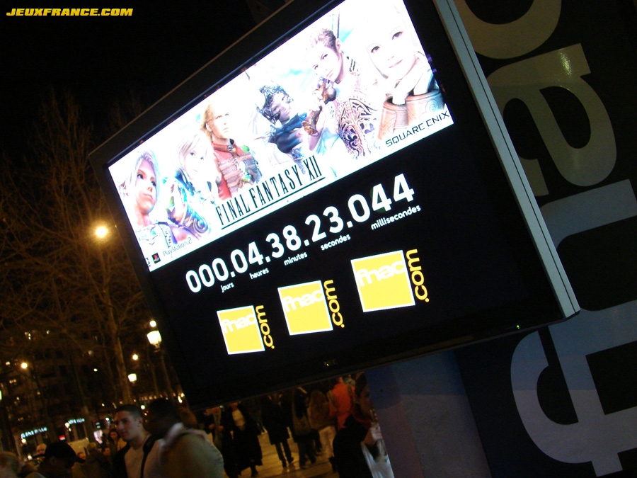 Evénement Final Fantasy XII à Paris