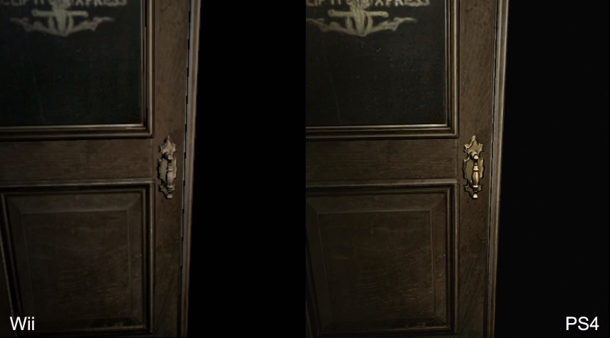 Resident Evil 0 HD : le comparo GC-PS4