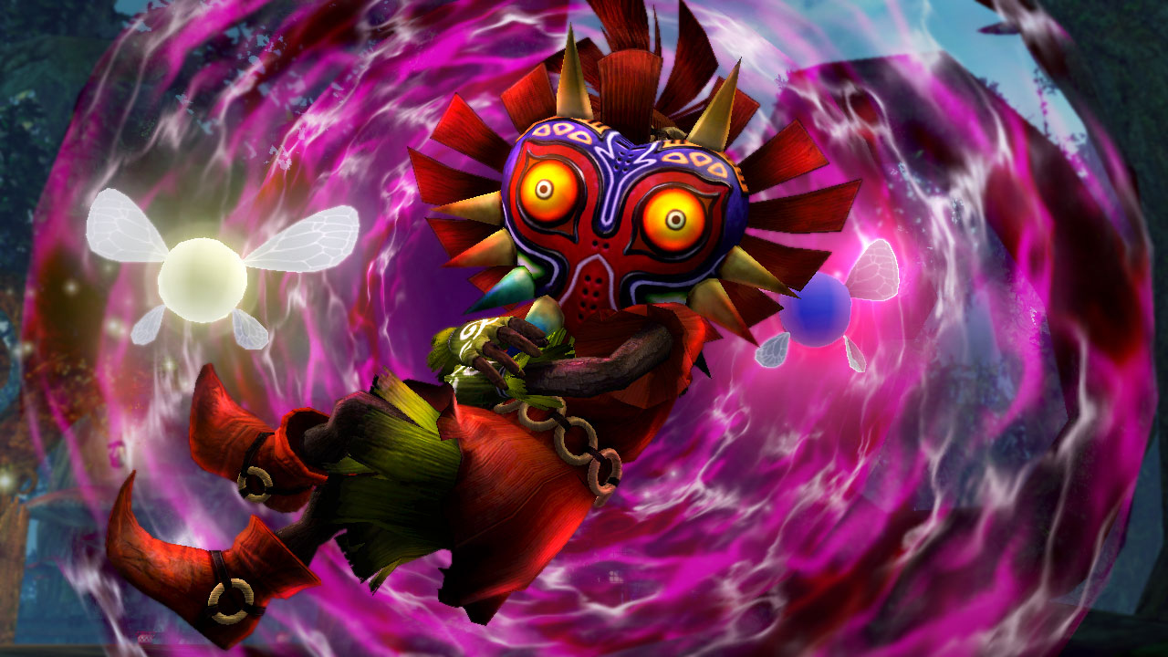Hyrule Warriors Legends : Skull Kid illustré