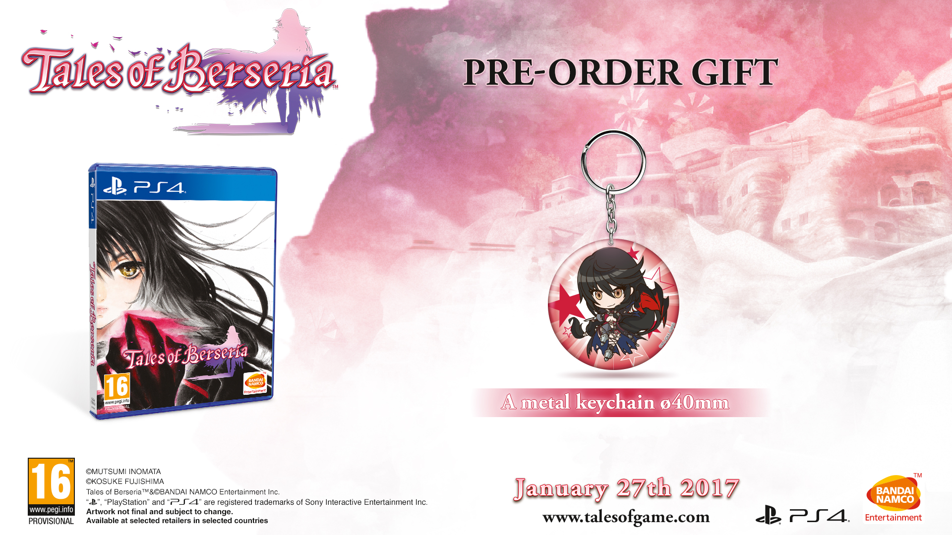 Tales of Berseria : le collector en Europe