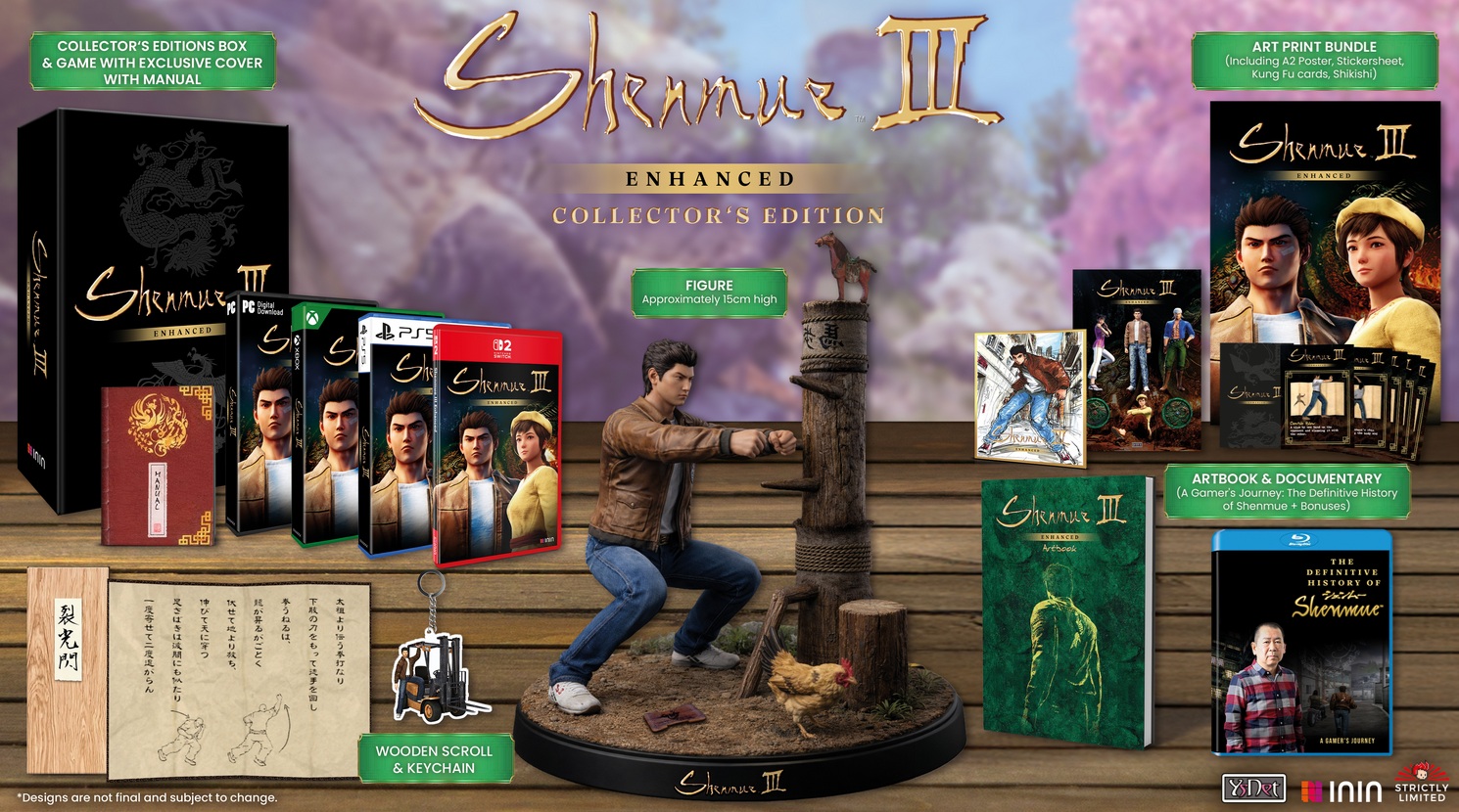 Shenmue III Enhanced Edition confirmé