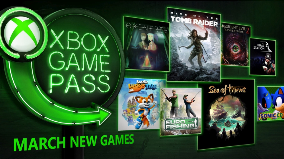 Xbox Game Pass : le programme de mars