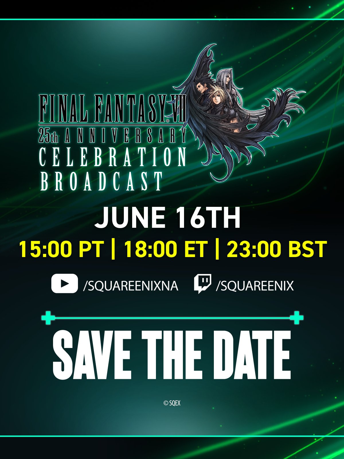 Une date pour le Live Final Fantasy VII
