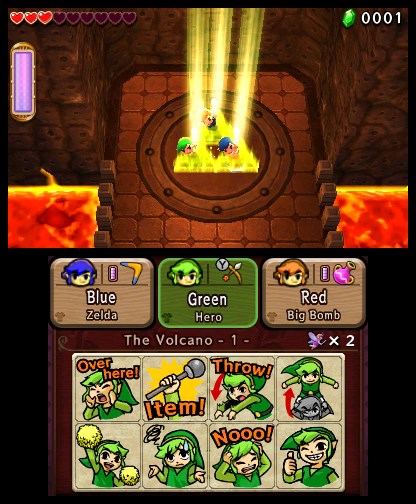 Screens Zelda Triforce Heroes