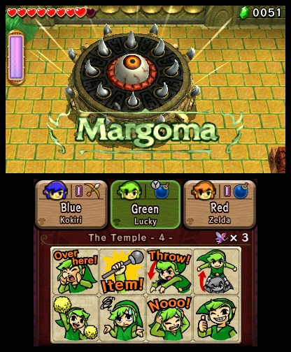 Screens Zelda Triforce Heroes