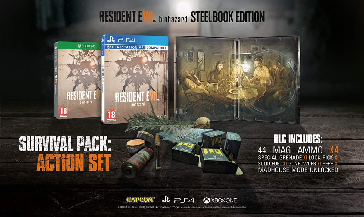 Resident Evil 7 : quelques bonus de préco