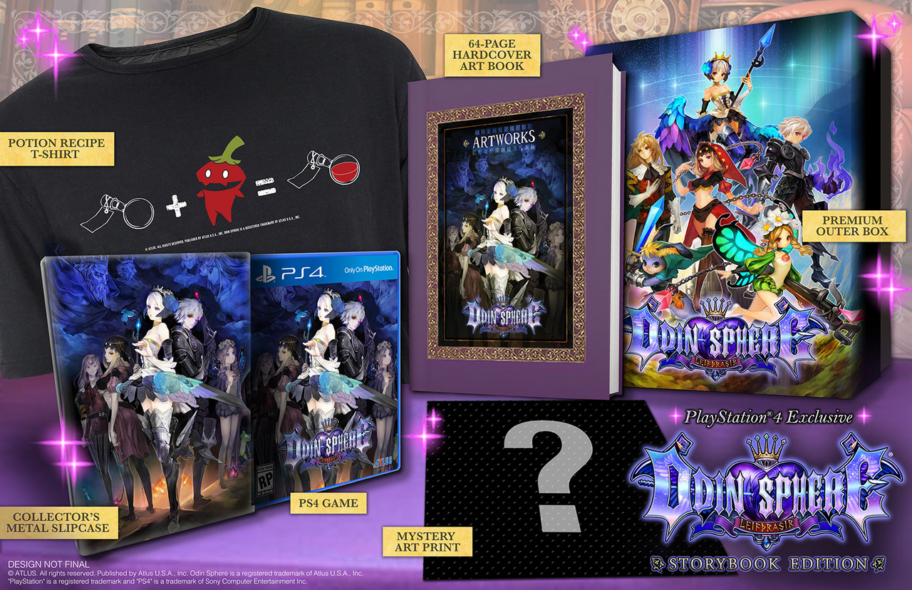 Odin Sphere Leifthrasir : précisions pour l'Europe