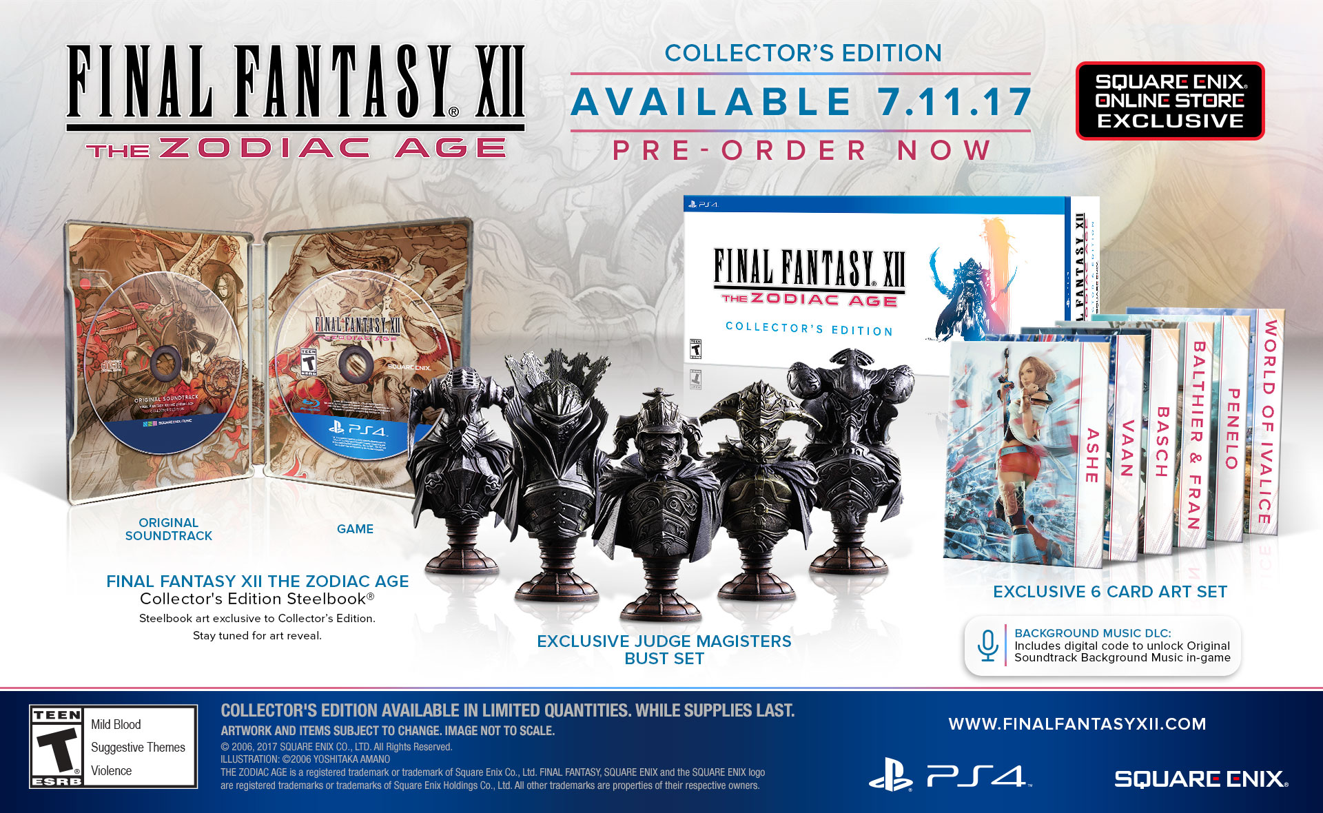 Les éditions spéciales de FFXII The Zodiac Age