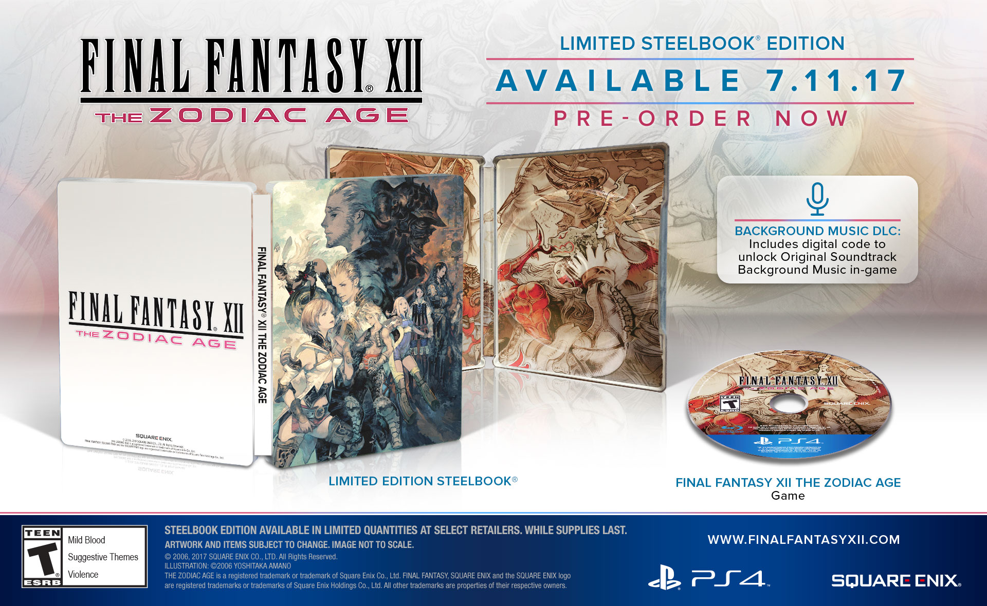 Les éditions spéciales de FFXII The Zodiac Age