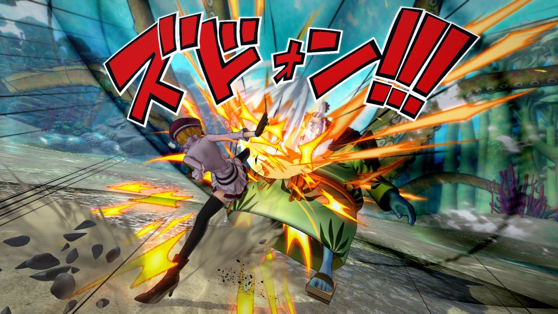 One Piece BB : contenu & système de combat