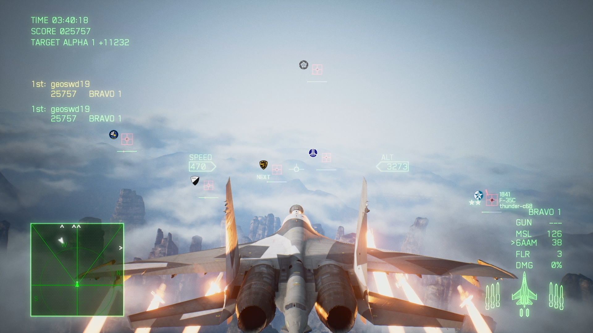 Ace Combat 7 : infos & visuels du multi