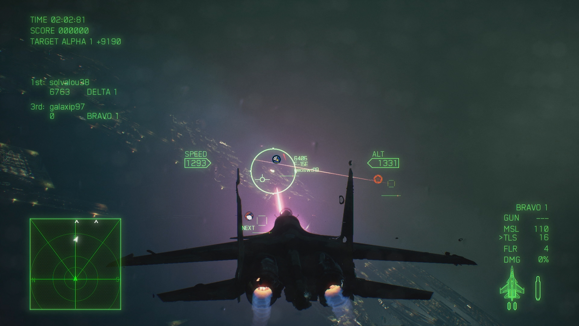 Ace Combat 7 : infos & visuels du multi