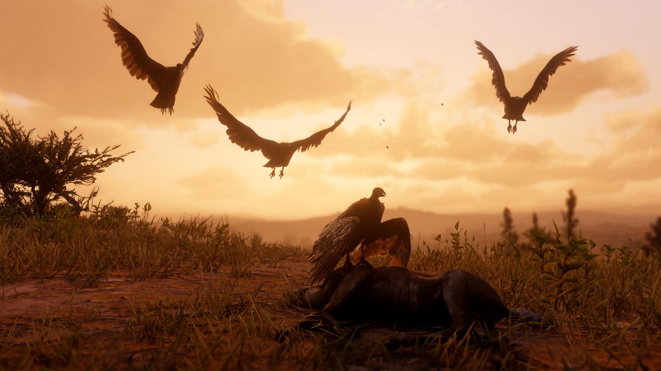 Red Dead Redemption 2 montre sa faune