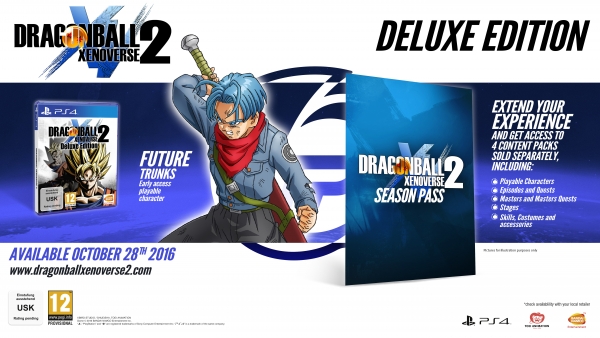 Dragon Ball Xenoverse 2 : bonus de précommande et éditions spéciales dévoilées
