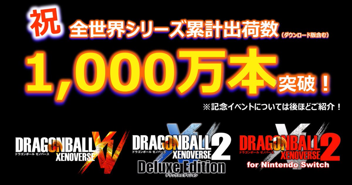 La franchise DB Xenoverse passe les 10 millions