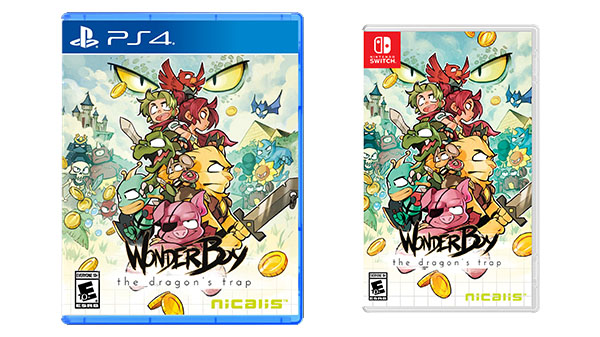 Wonder Boy : la version boîte aussi en Europe