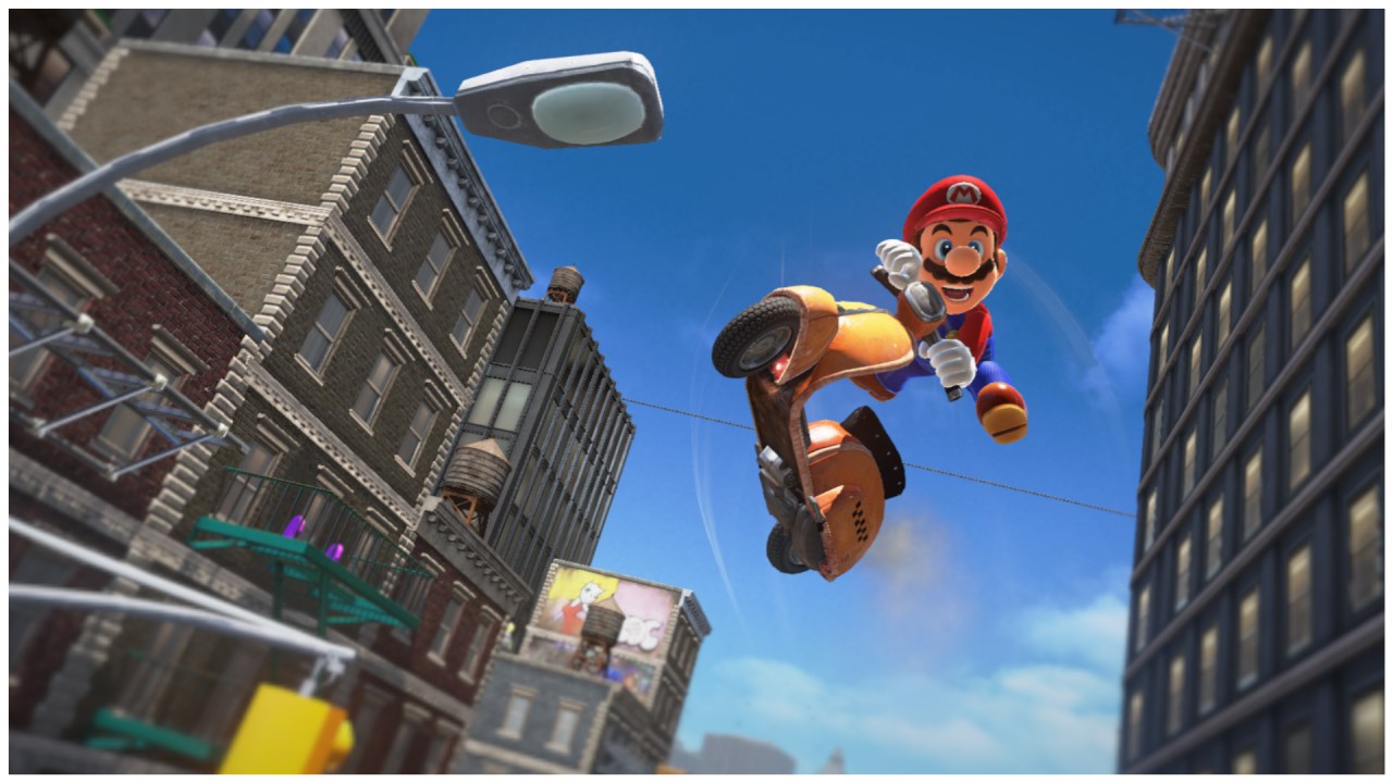 Super Mario Odyssey : place aux images