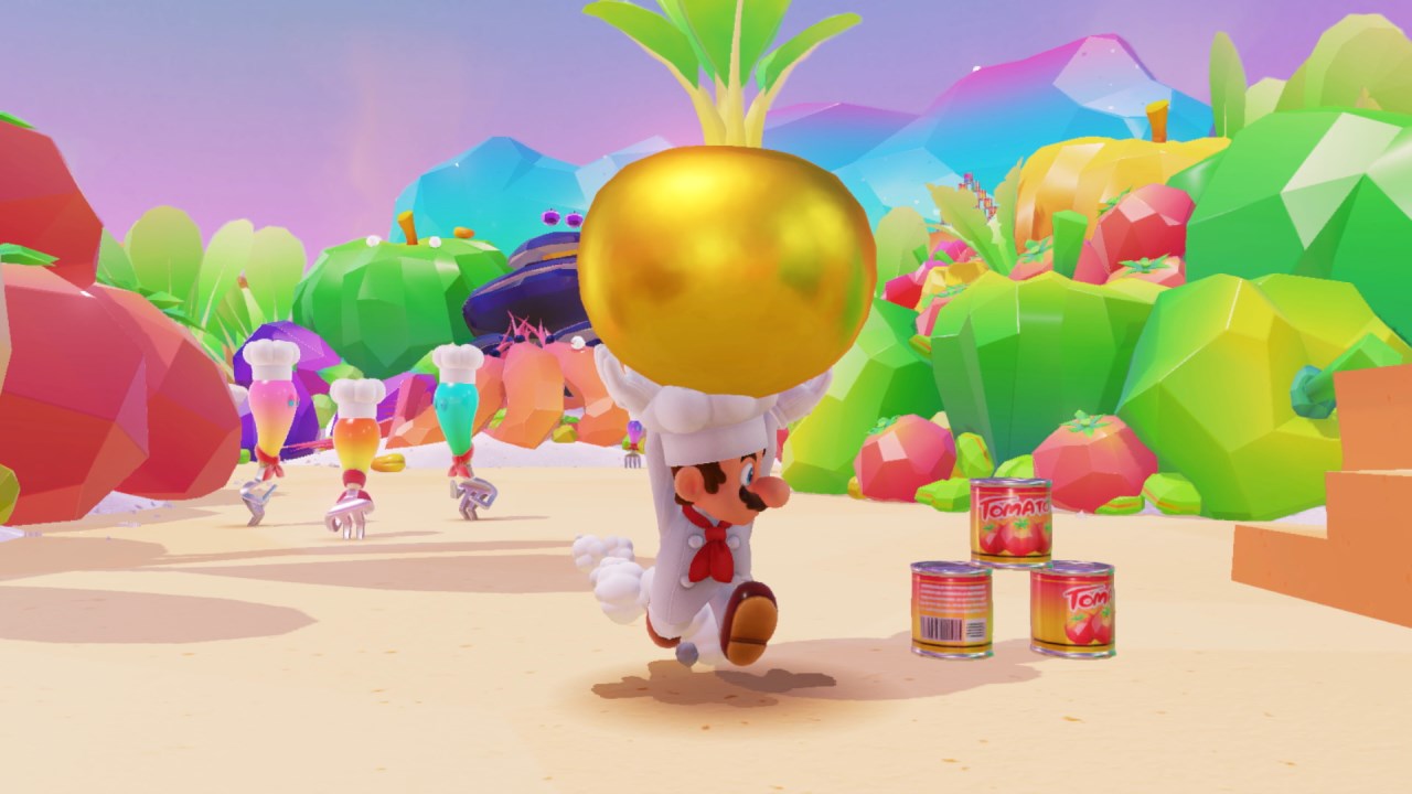 Super Mario Odyssey : place aux images
