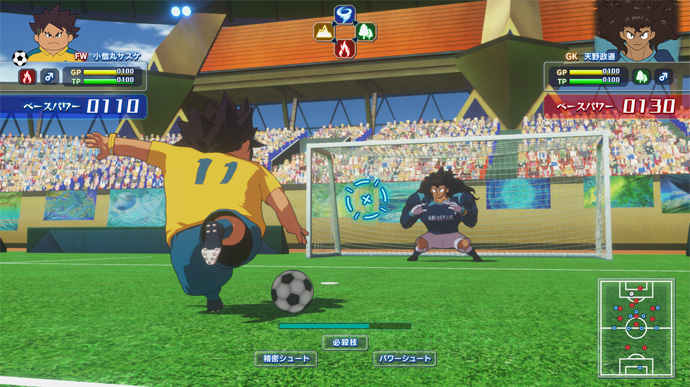 Quelques visuels pour Inazuma Eleven Ares